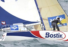 La Transat AG2R démarre en fanfare Figaro Bostik AG2R Caudrelier Bérenger