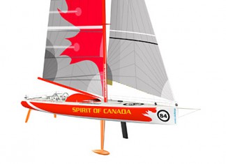 Le premier Open 60 canadien touchera son élément fin août Open 60 Spirit of Canada