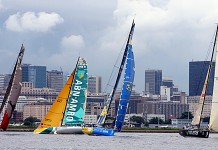 C’est parti pour 5000 milles Volvo départ Rio