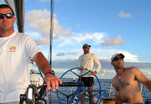 Movistar mène, ABN AMRO 2 s´accroche Pétole et chaleur à bord de Movistar