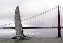 Top départ pour Kersauson Géronimo à San Francisco