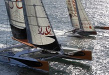 Orange voit plus grand Le maxi-catamaran Orange II et le trimaran Orange Project