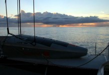 Orange II retrouve du vent Bruno Peyron - Orange II