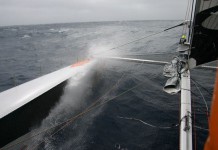 Orange II au sud de la nouvelle-Zélande Bruno Peyron - Orange II