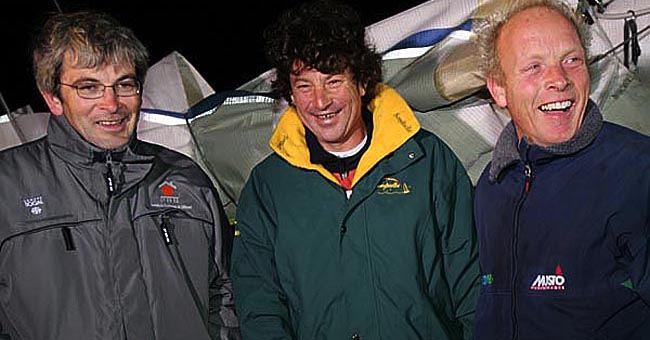 Le podium du Vendée Globe 2004/2005