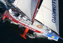 La lutte continue sur le Vendée Globe Conrad Humphreys - Hellomoto