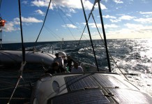 Orange II, 22 noeuds cap au sud Bruno Peyron - Orange II