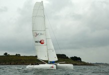 Images du MCM 28´ sous voiles. MCM