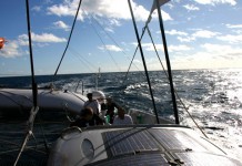 Orange II a franchi l´équateur après 7 jours de course Trophée Jules Verne 2005