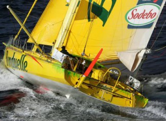 BONDUELLE DANS LA CALAIS ROUND BRITAIN RACE Jean Le Cam - Bonduelle