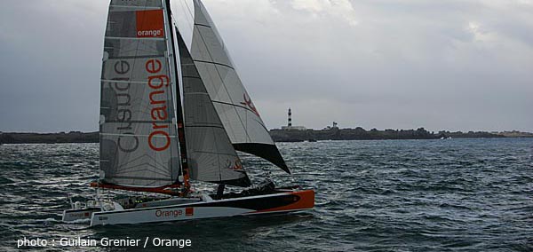 Maxi-Catamaran Orange II
