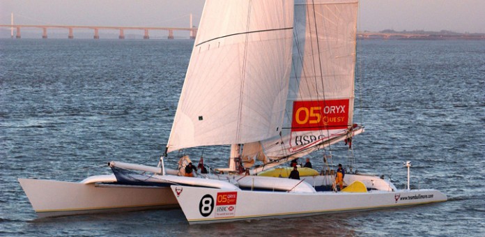 Bullimore et ses hommes en convoyage vers Doha