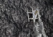 Ellen , sous la barre des trois jours … Ellen MacArthur / Castorama