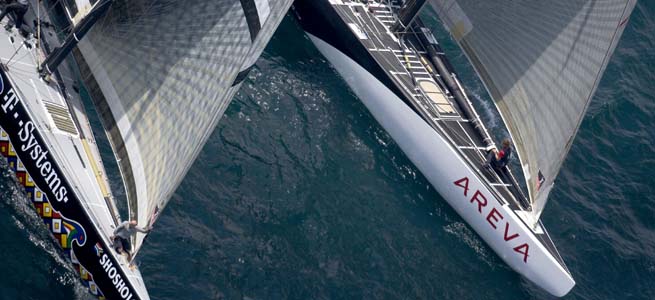Act 10 à Valence : Team Shosholoza et Areva Challenge