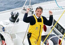 Caffari, au sommet ! Dee Caffari victorieuse le 18 mai 2006