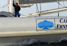 Kersauson : “Content d´y aller””” Geronimo - De Kersauson à bord