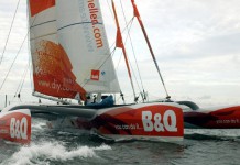 Bollé et Bushnell avec Ellen MacArthur Ellen MacArthur - Castorama B&Q