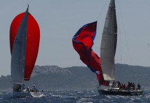 Une manche, quelques avaries et beaucoup d´action Semaine de Porquerolles