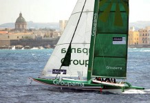 Groupama mène le Grand Prix de Trapani Groupama au Grand Prix de Trapani
