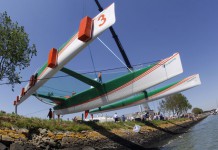 Nouveau Géant en quête de grands records Le nouveau Géant Groupama 3