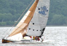 Océan tire ses premiers bords Océan G.Leblanc première sortie sous voiles
