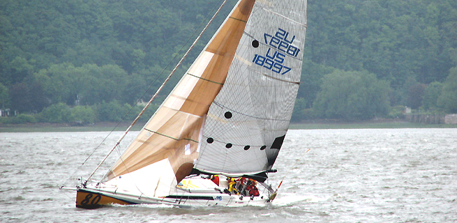 Océan G.Leblanc première sortie sous voiles