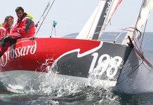 Mini : Douarnenez a fait le maxi Brossard 198 Mini Fastnet arrivée