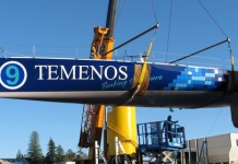 Temenos II mis à l’eau Mise à l'eau Temenos II Dominique Wavre