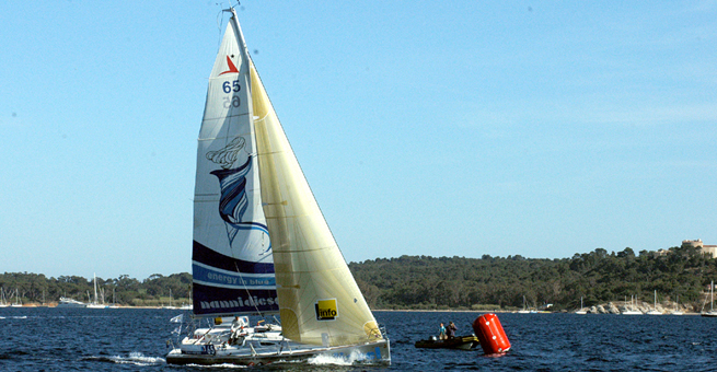 Pietro d'Ali vainqueur à Porquerolles