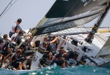 Desmond Tutu parrain du Team Shosholoza America's Cup 2007 Valencia Louis Vuitton Act 12 Team Shosholoza RSA