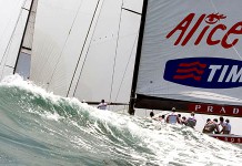 BMW Oracle prend un coup de lune America´s Cup 2007 Valencia Louis Vuitton Act 12 Luna Rossa Challenge Italie