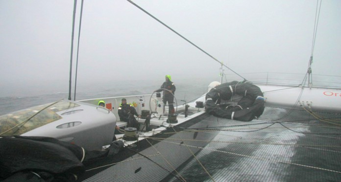 1er jour : De la brume sur Orange 2 !