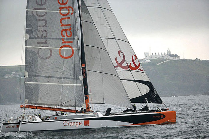 Passage de Orange II devant le Cap Lizard