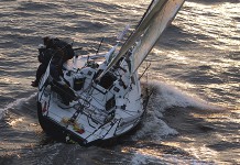 L´arrivée en fin de matinée Tour Voile 2006 Joe Fly