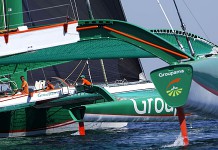 Groupama Force 2 Première navigation commune Groupama 2 Groupama 3 Groix