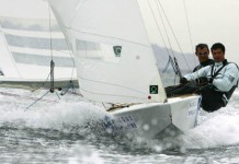 L’équipe de France des JO de Pékin Xavier Rohart et Pascal Rambeau