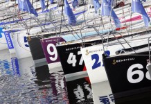 Tous à bon port ! Photo départ de Cherbourg