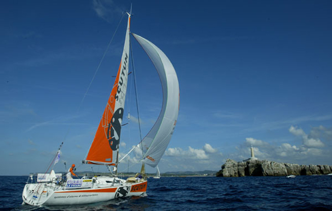 arrivée du leader Scutum à Santander