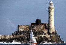 En approche du Fastnet Fastnet Illustration Solitaire 2001