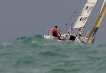 Epilogue de la Solitaire lundi matin… Départt St Gilles Croix de Vie Etape 3 Solitaire du Figaro 2006 Pellecuer