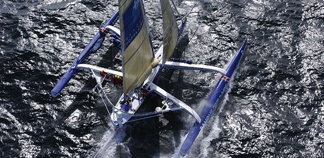 trimaran Banque Populaire IV Bidégorry