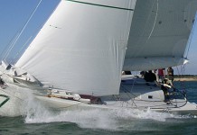 Parnaudeau à flot ! Class 40 Benoît Parnaudeau Jardin Bio Equitable Nacira
