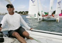 Loïck Peyron prend la tête des Champions… Loick Peyron au Trophée des Champions