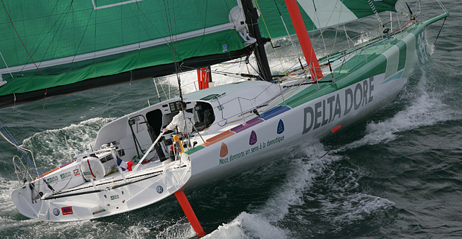 Premiers bords 60 pieds Delta Dore