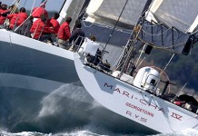 Sanderson & Mari Cha IV aux voiles de St Tropez Mari-Cha IV Bob Miller