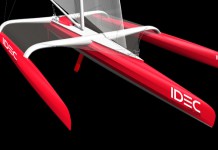 Naissance d’un nouveau Géant des mers… Dessin 3D du nouveau Trimaran Idec