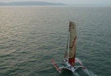 Thomas Coville de retour sur l’eau Sodeb'O 2006 Thomas Coville