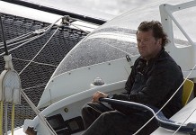 Un train d´enfer ! Lionel Lemonchois Gitana 11 Route du Rhum 2006