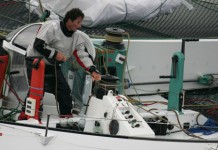 Top départ ! Michel Desjoyeaux sur GEANT