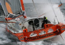 En descente vers Calais… Vincent Riou sur PRB